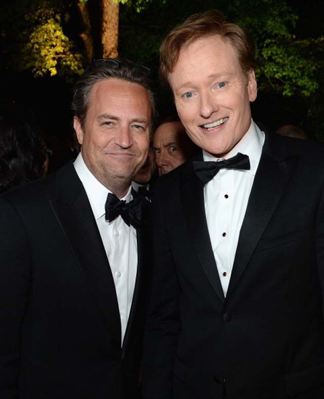 Matthew Perry, Photo bomb, Conan O'Brien, Kevin Spacey