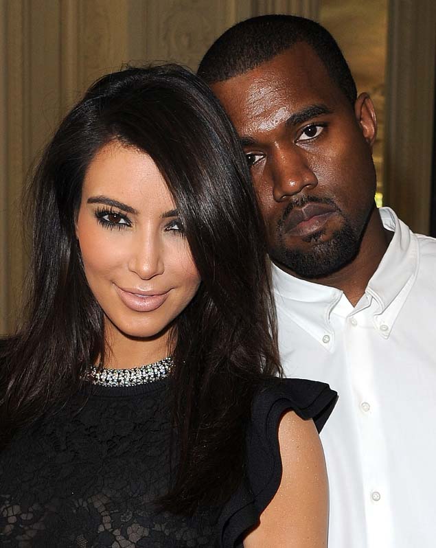 Kim Kardashian, Kanye West, North West, Baby