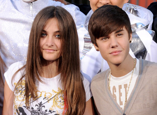 Paris Jackson, Justin Bieber