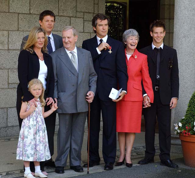 Charlotte, Death, Ovarian Cancer, Pierce Brosnan, Sean, Family