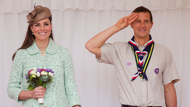 kate middleton bear grylls