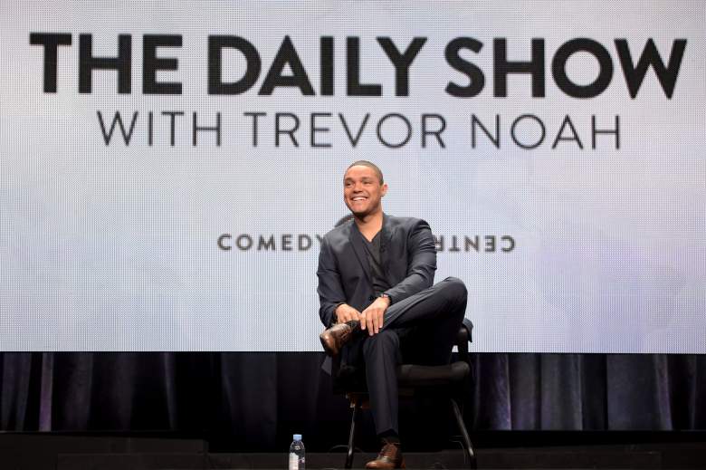 BEVERLY HILLS, CA - JULY 29: Host Trevor Noah speaks onstage during 'The Daily Show with Trevor Noah' panel at the Viacom TCA Presentation at The Beverly Hilton Hotel on July 29, 2015 in Beverly Hills, California. (Photo by Jason Kempin/Getty Images for Viacom)