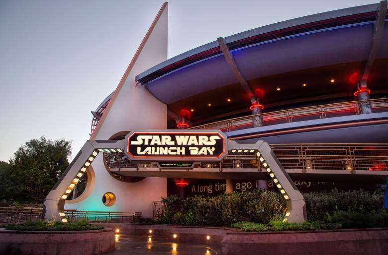 Star Wars Land, Star Wars Launch Bay, Star Wars Disneyland