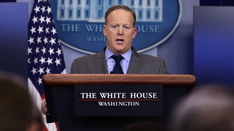 Sean Spicer white house, Sean Spicer press briefing, Sean Spicer press secretary
