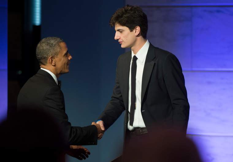 Jack Schlossberg attends the Medal of Freedom dinner