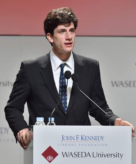 Jack Schlossberg introduces Bill Clinton