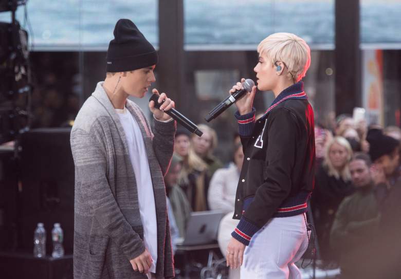 Halsey and Justin Bieber 