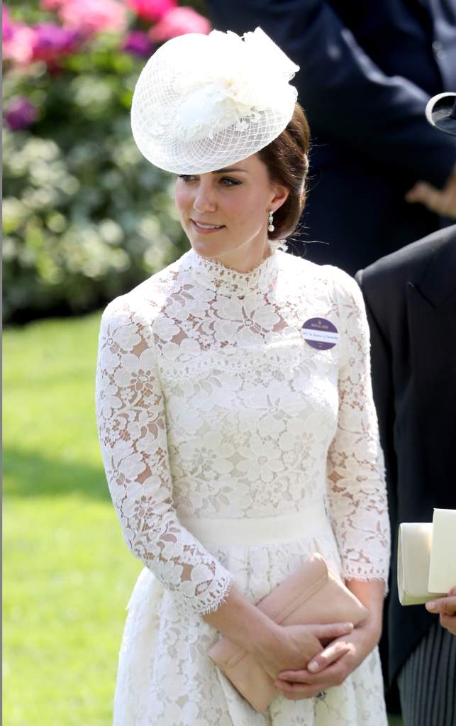 Kate Middleton white dress