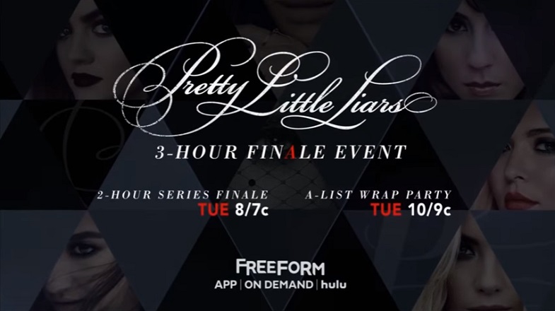 Pretty Little Liars, Pretty Little Liars Finale Time, Pretty Little Liars Finale Channel, What Channel Is Pretty Little Liars On TV Tonight, When Is Pretty Little Liars On TV Tonight, PLL Finale Time, PLL Finale Channel