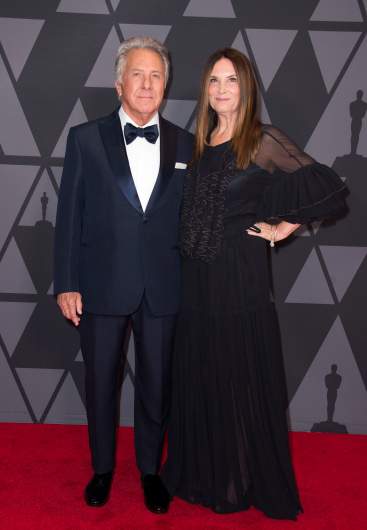 Dustin Hoffman's wife