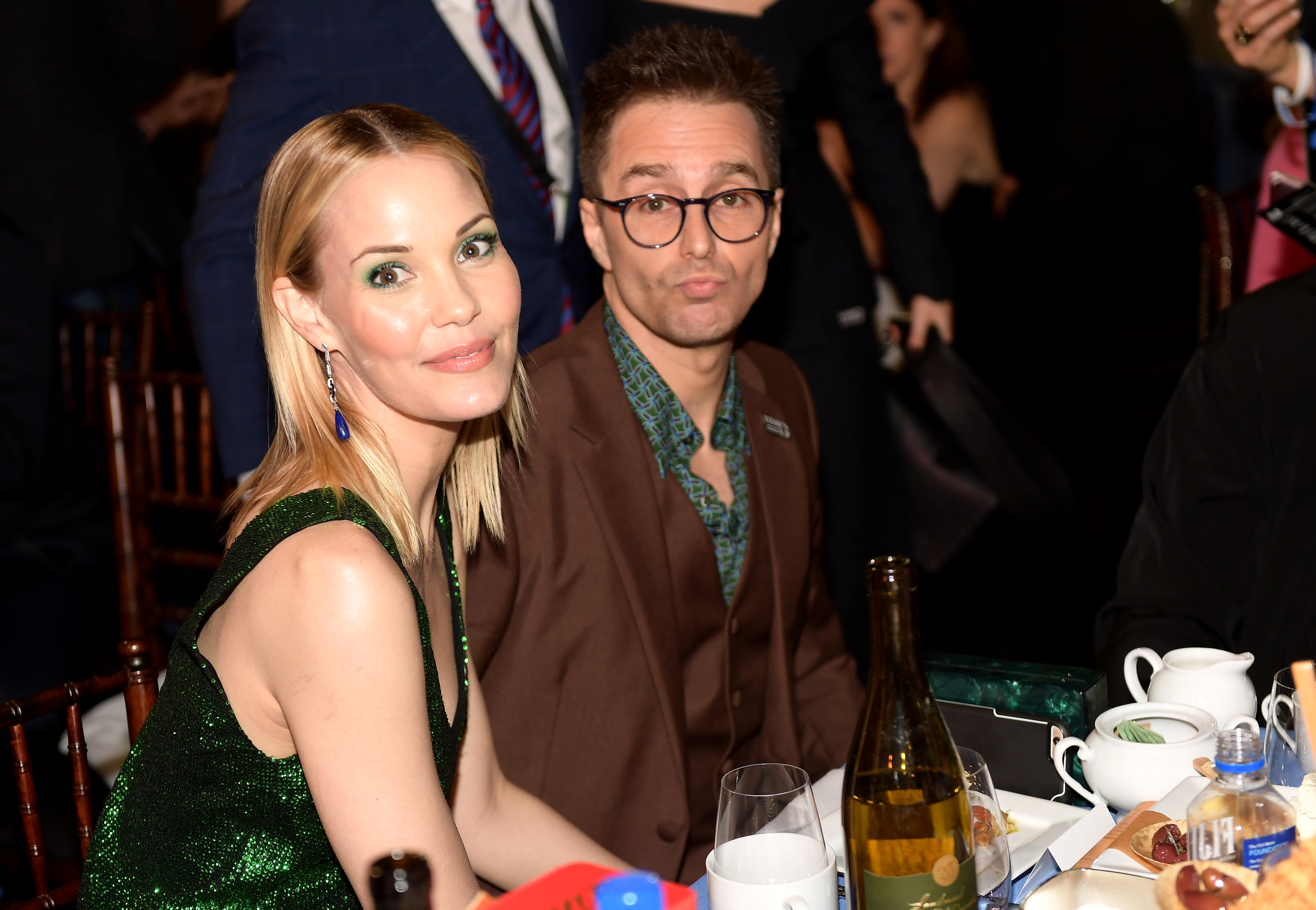 Leslie Bibb, Leslie Bibb and Sam Rockwell, Sam Rockwell Girlfriend