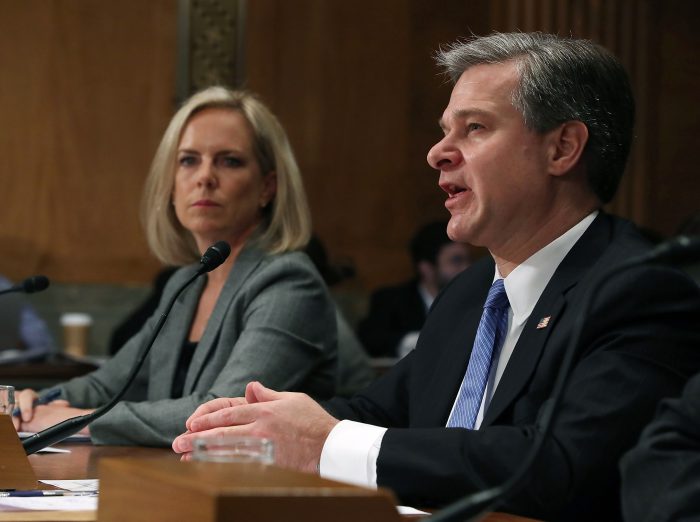 chris wray kirstjen nielsen