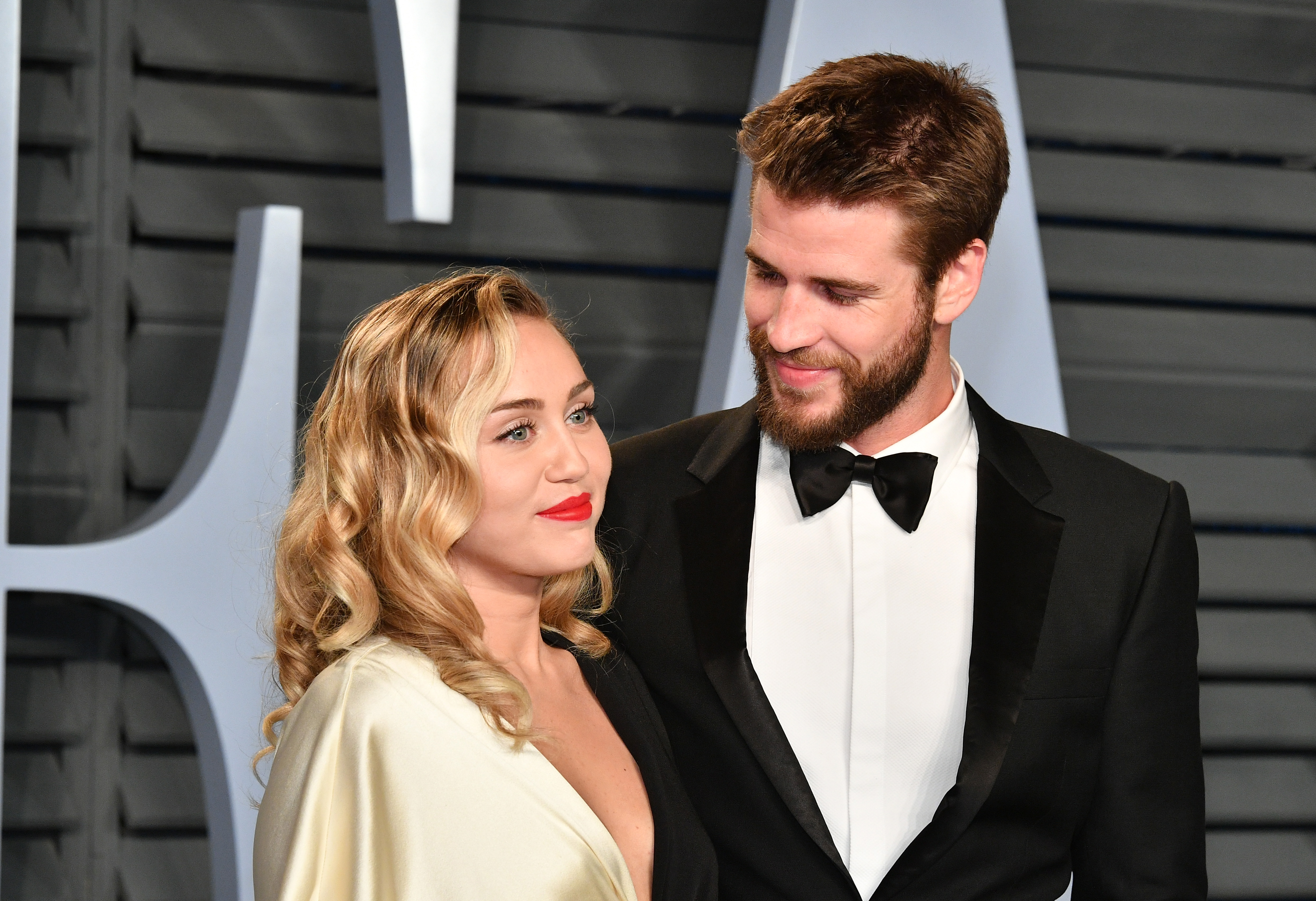 Miley Cyrus and Liam Hemsworth