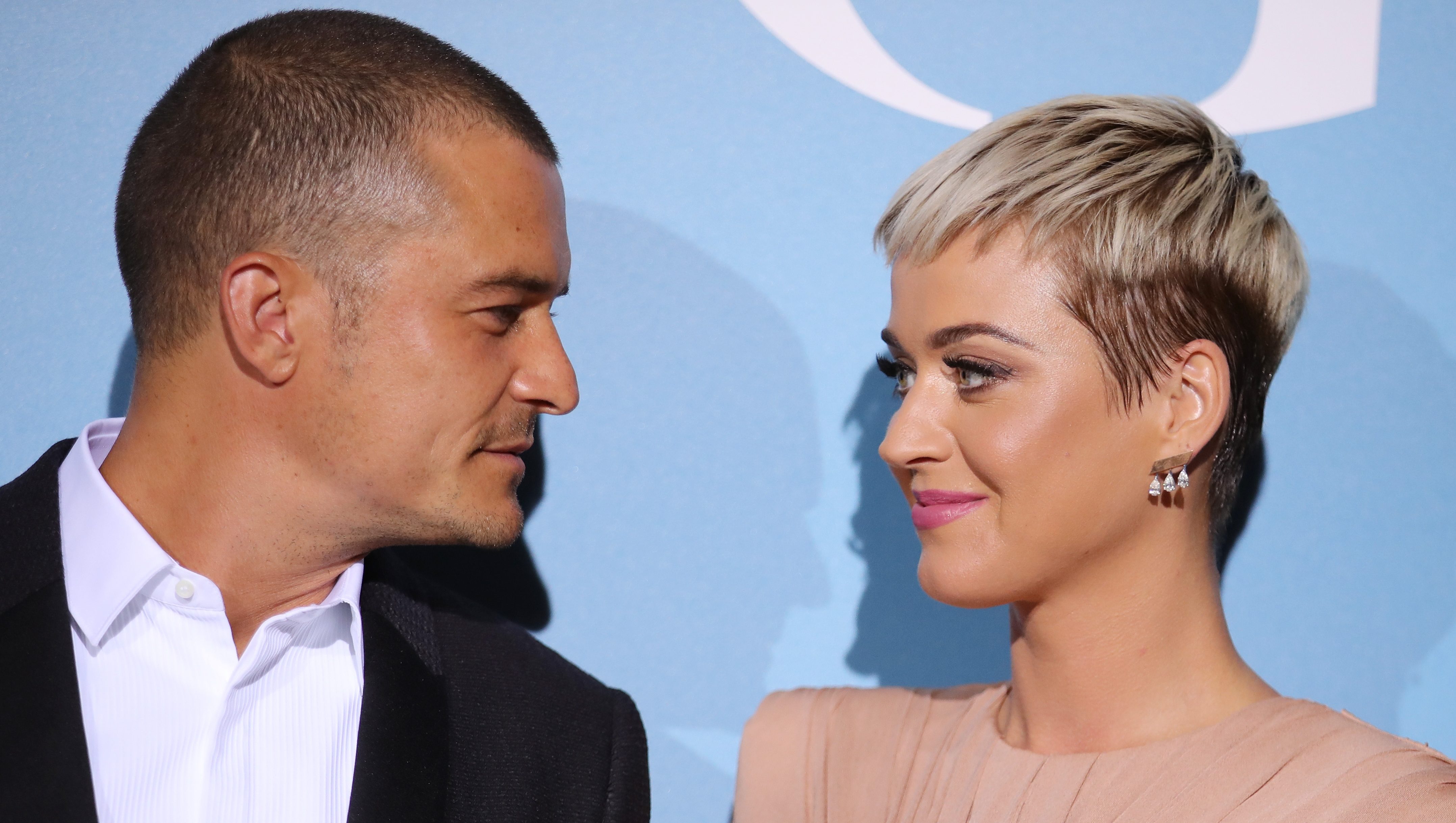 Katy Perry and Orlando Bloom