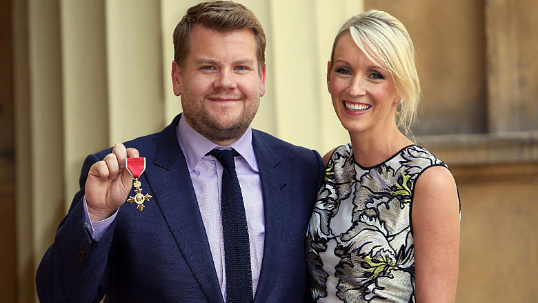 James Corden wife