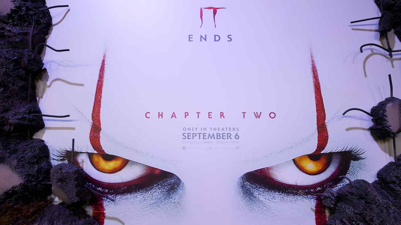 Pennywise's Eyes On A It Chapter Two Promotional Image