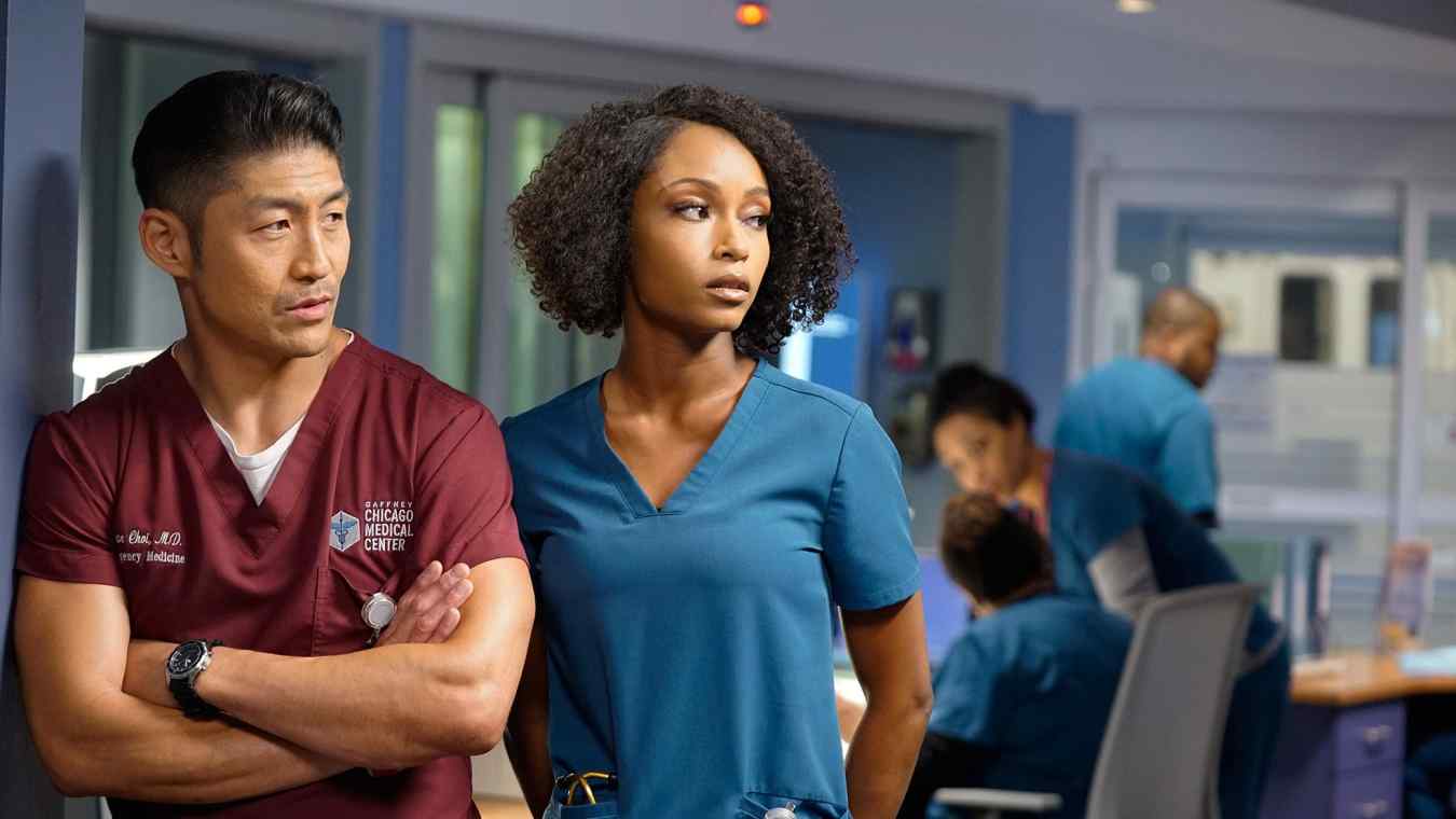 Chicago Med's Ethan and April are having problems in their relationship.
