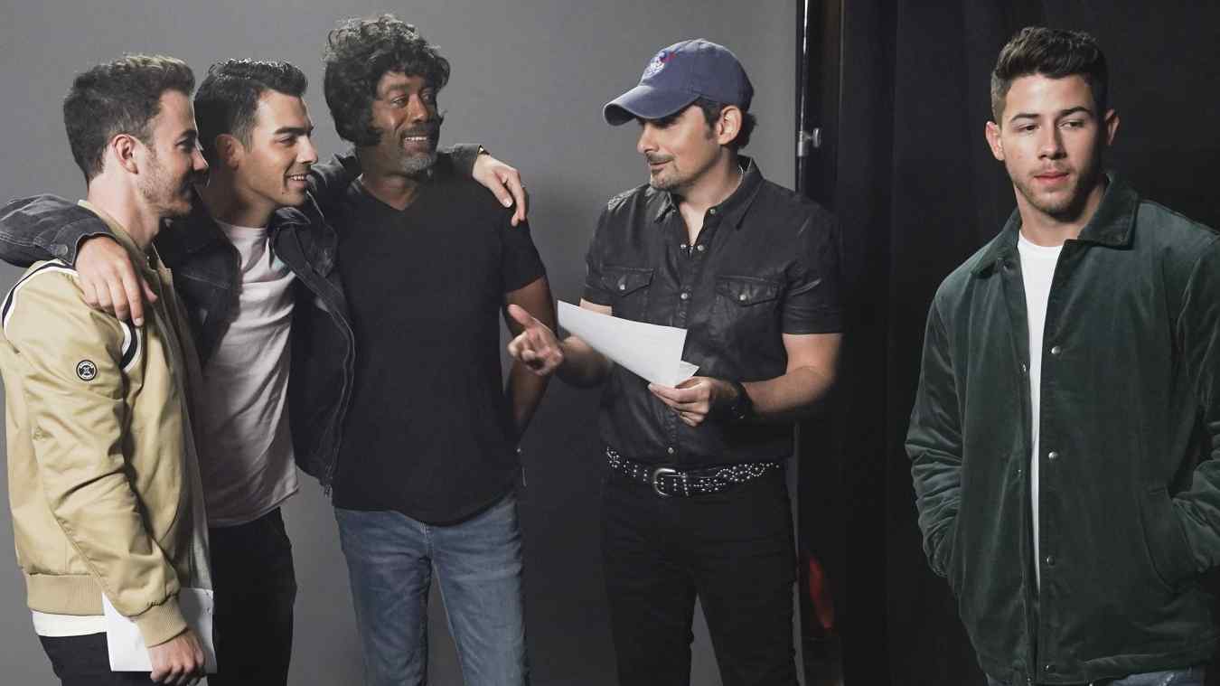 Brad Paisley and the Jonas Brothers