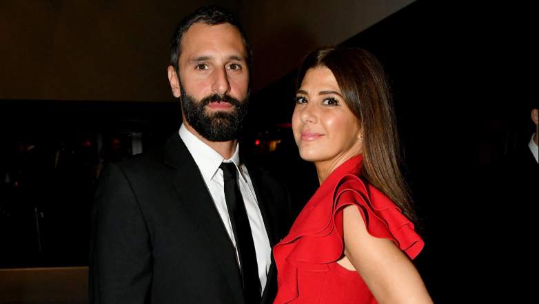 Marisa Tomei and Marco Calvani