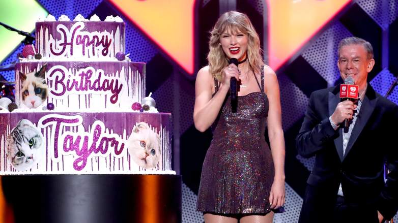 Taylor Swift birthday cake iHeartRadio Jingle Ball