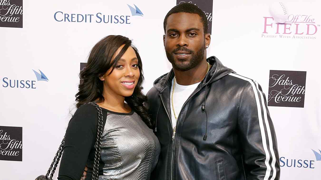 Michael Vick and wife Kijafa Frink