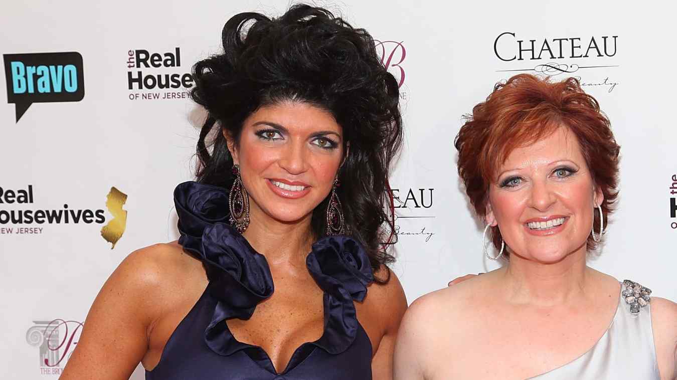 Teresa Guidici and Caroline Manzo