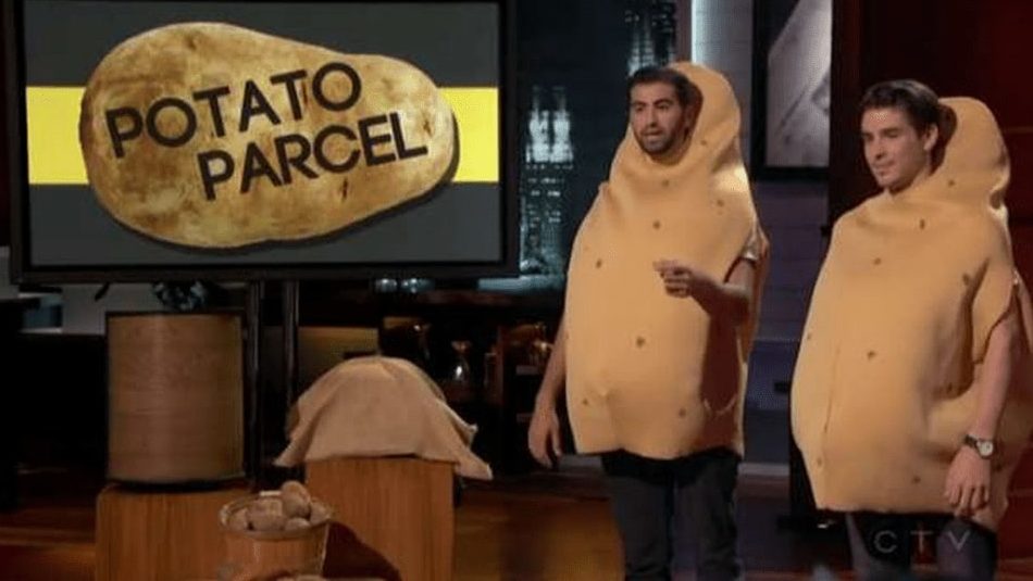 potato parcel shark tank update