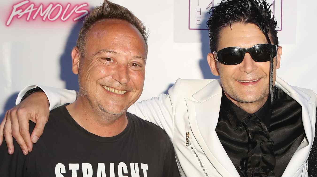 Keith Coogan and Corey Feldman