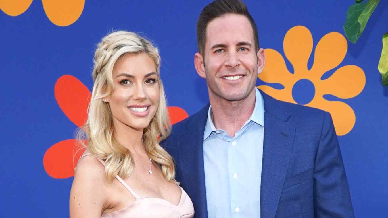 Heather Young and Tarek El Moussa