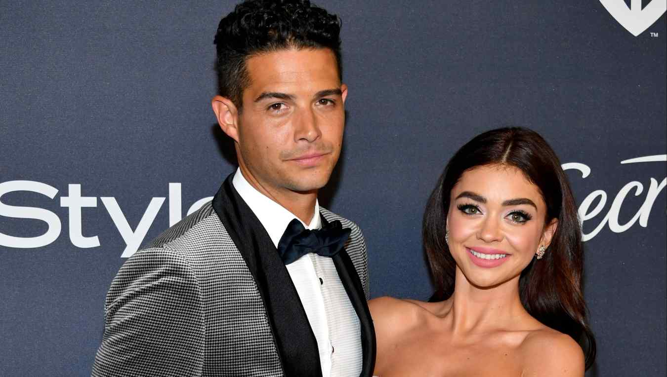 Wells Adams and Sarah Hyland