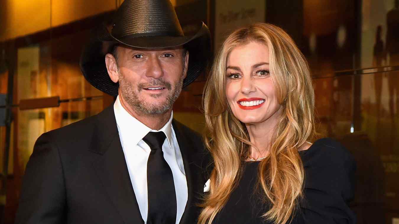 Tim McGraw and Faith Hill attend the Country Music Hall of Fame and Museum's debut of the Tim McGraw and Faith Hill Exhibition on November 15, 2017