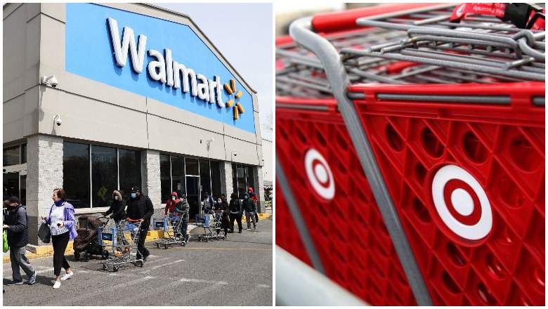 Walmart and Target for Easter