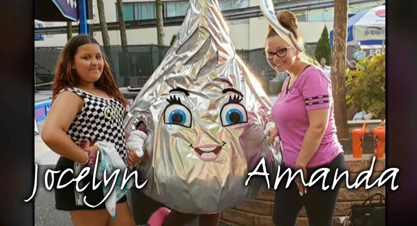 A family photo of Amanda Berry with her daughter, Jocelyn, who is now 13 years old.