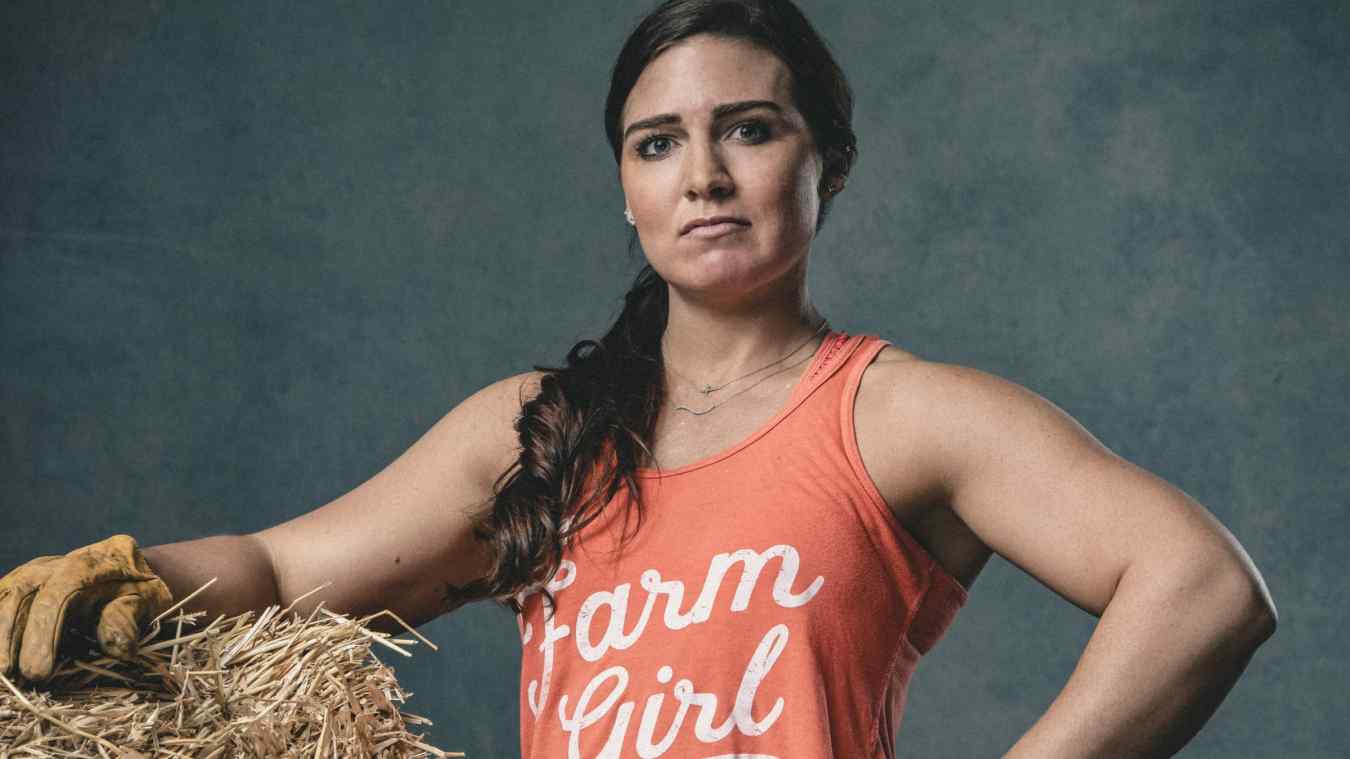Melissa Burns is a third-generation farmer competing on new CBS reality show Tough As Nails