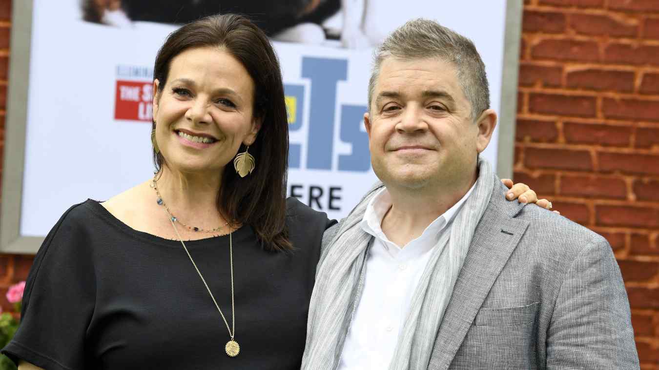 Patton Oswalt and Meredith Salenger