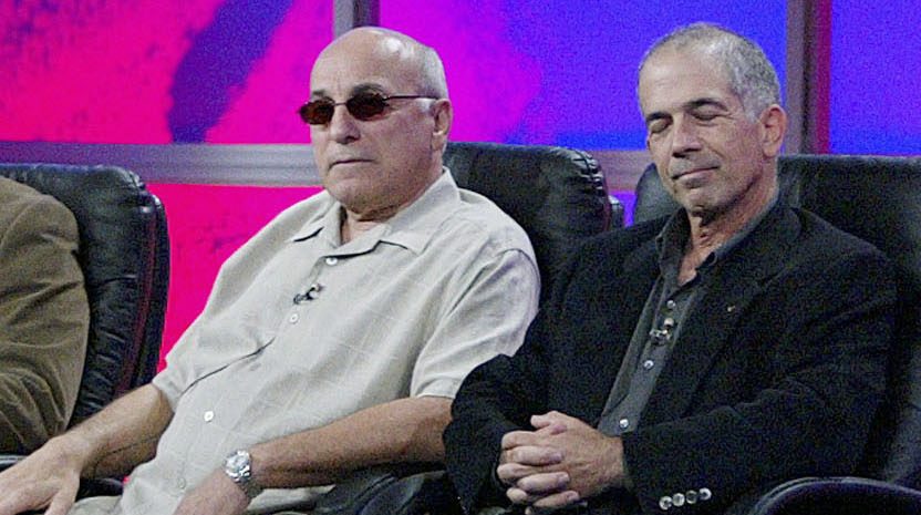 Executive Producer Jared Lipworth, former FBI undercover agent Joseph Pistone and Larry Engel, producer and director speak during the panel discussion for "Gangland Graveyard" during the PBS 2005 Television Critics Association Summer Press Tour.