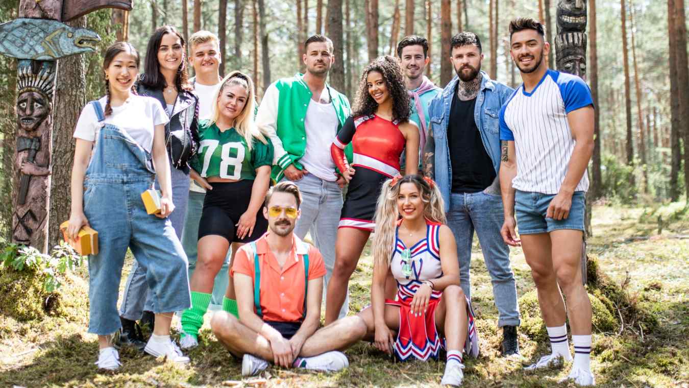 The cast of Killer Camp