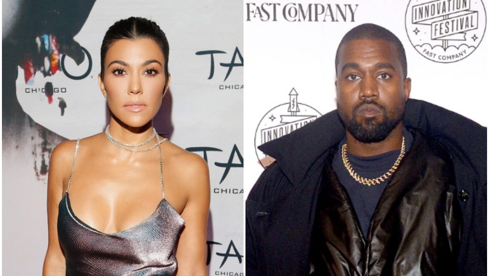 Kourtney and Kanye