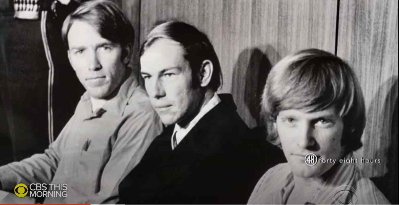 Fred Woods and James and Richard Schoenfeld, the men who kidnapped 26 children in 1976.