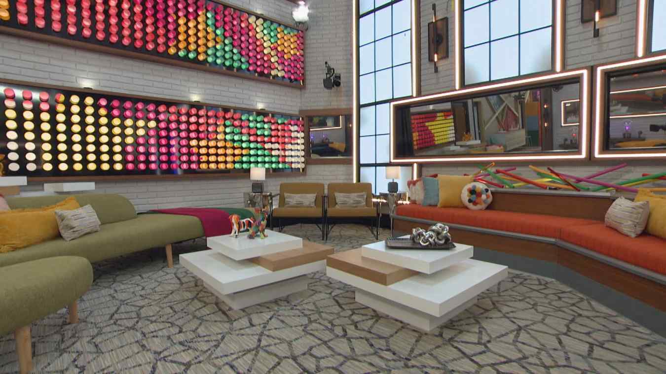 The Big Brother 22 house living room