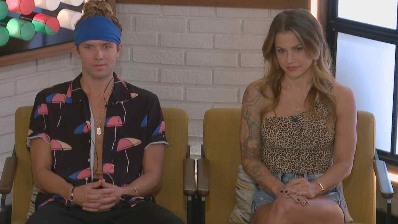 Tyler Crispen and Christmas Abbott are nominated for eviction in the Big Brother 22 house for week 9