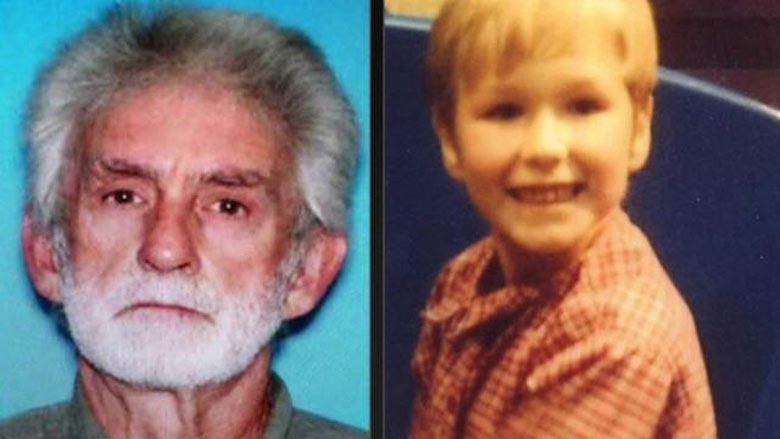 Kidnapper Jimmy Lee Dykes and his 5-year-old victim, Ethan Gilman