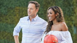Chris Harrison and Tayshia Adams