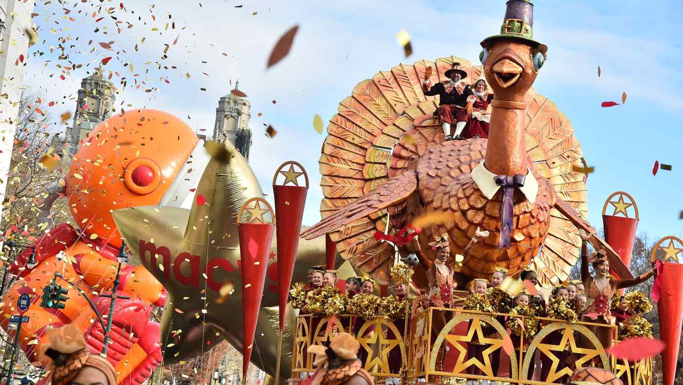 93rd Annual Macy's Thanksgiving Day Parade on November 28, 2019 in New York City.