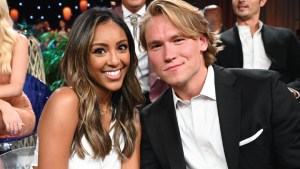 Tayshia Adams and John Paul Jones