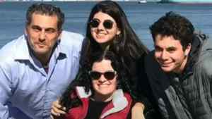 Jonathan Penner, his wife Stacy and their two children, Cooper and Ava.
