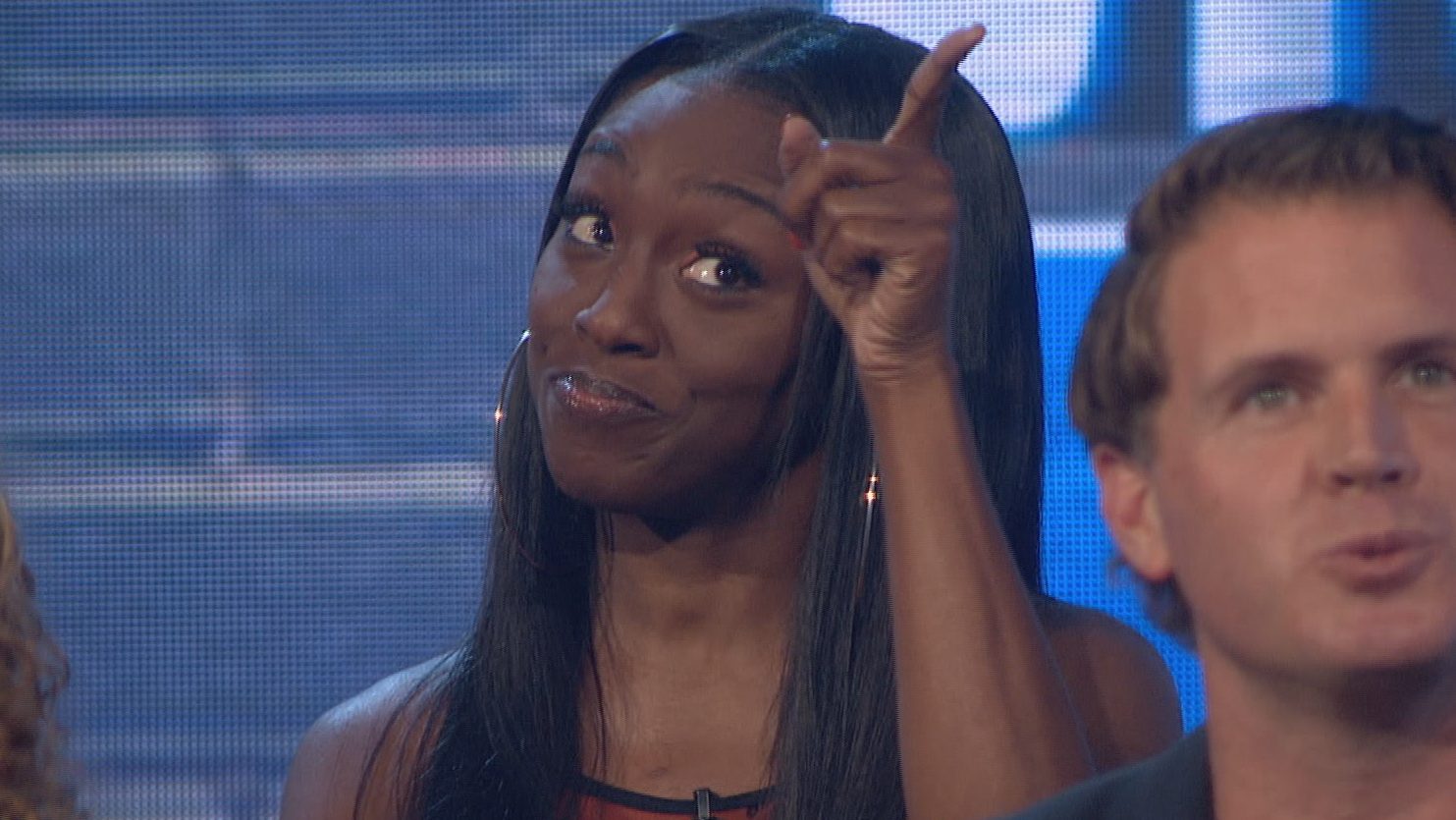 Da'Vonne Rogers at the finale of Big Brother All-Stars