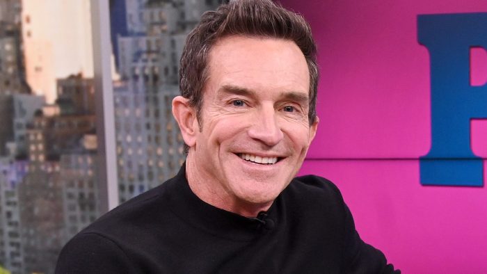 Jeff Probst visits People Now on February 03, 2020 in New York City.
