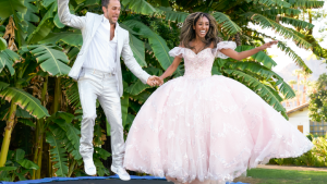 Zac Clark and Tayshia Adams