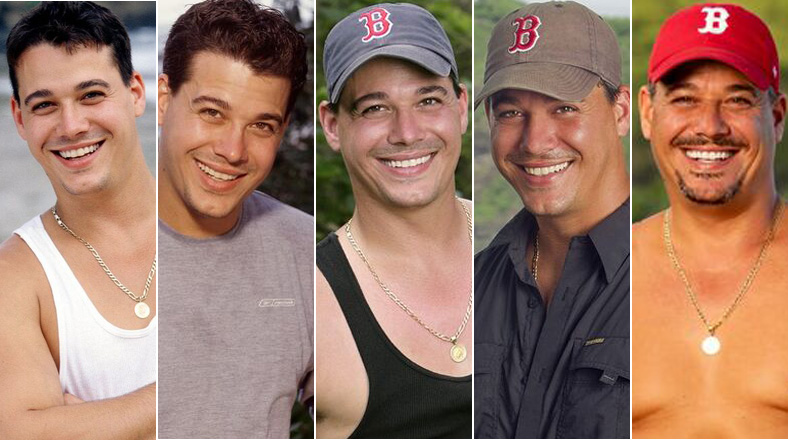 Boston Rob on Survivor over the years
